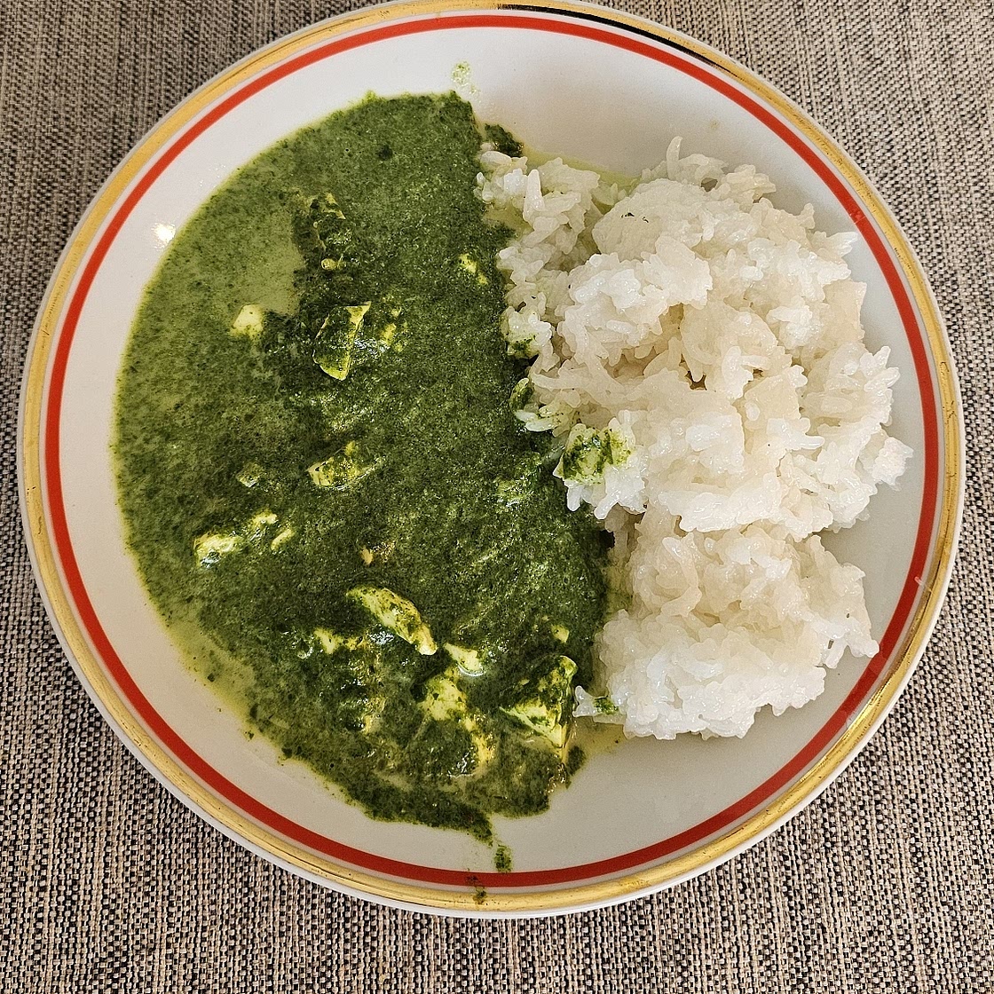 Palak Paneer Recipe (Spinach Paneer)