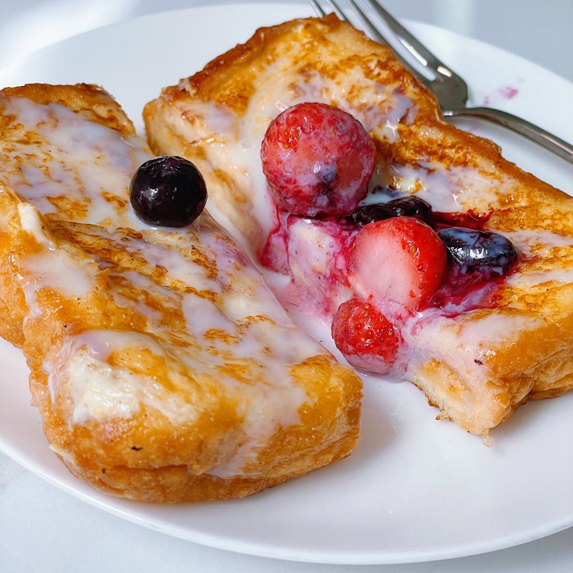 Best Sweet & Salty Peanut Butter French Toast (Hong Kong Style)