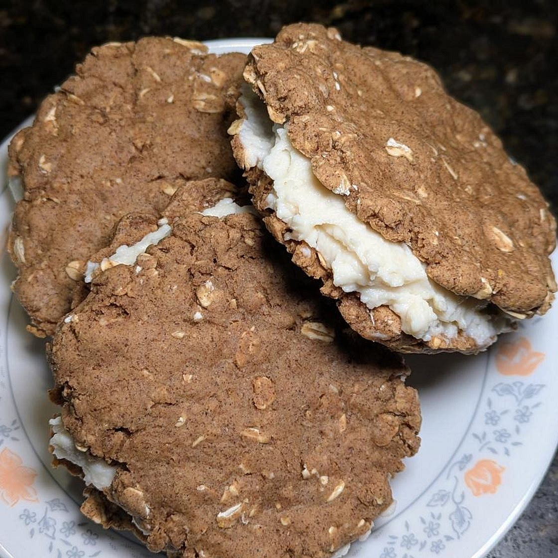 Protein Oatmeal Cream Pies