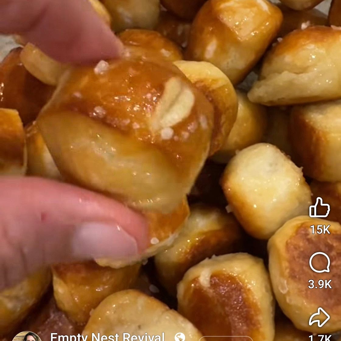 Sourdough Pretzel Bites