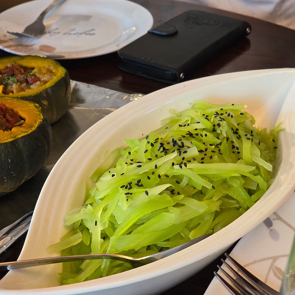Cold Celtuce Salad