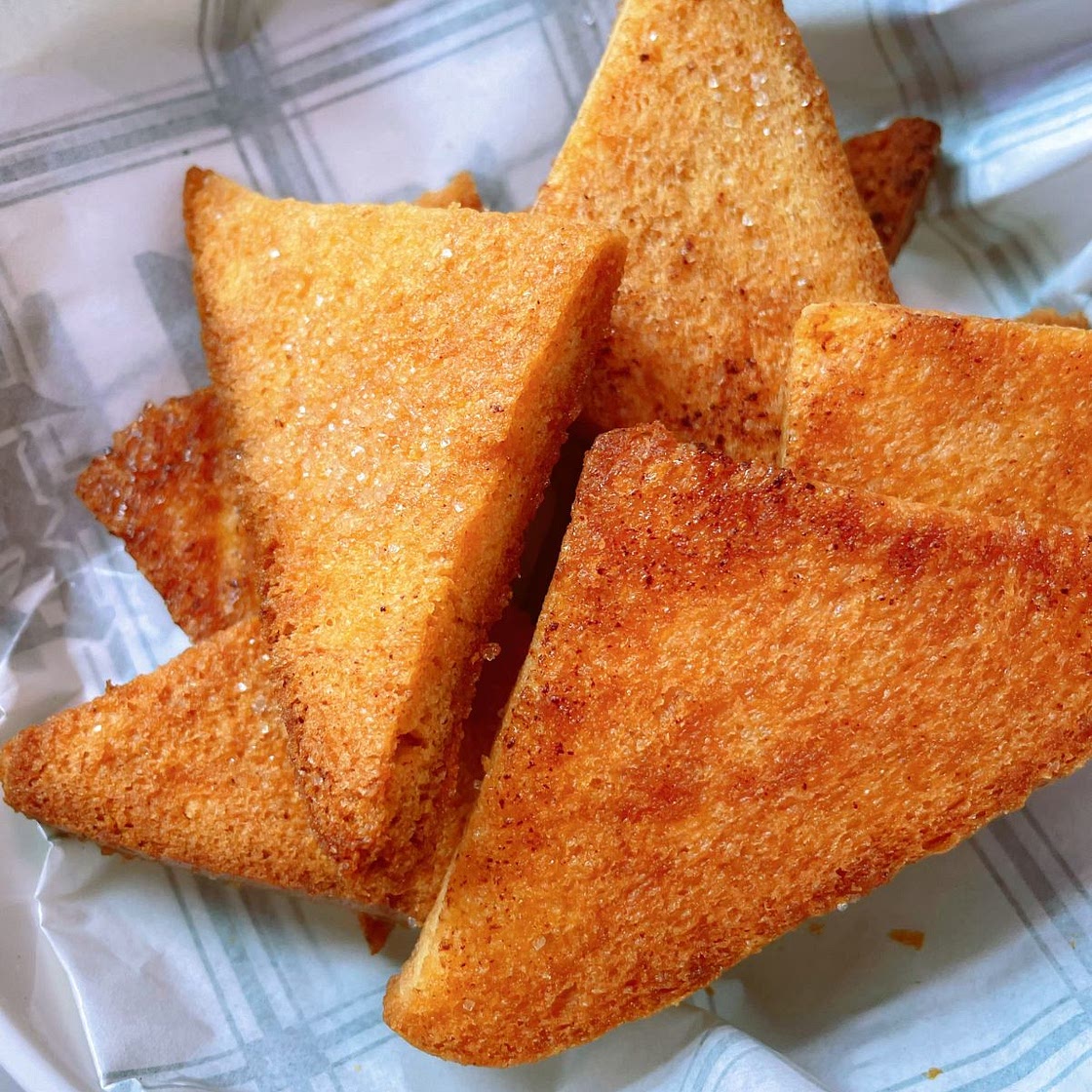 Crispy Baked Honey Butter French Toast