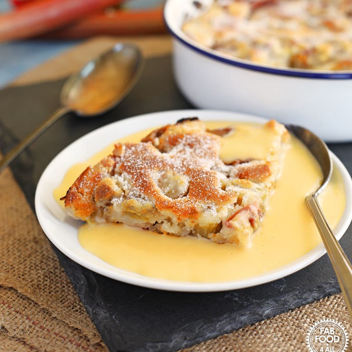 Rhubarb Pudding