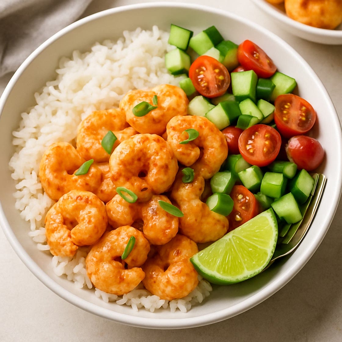 Bang Bang Shrimp Bowls