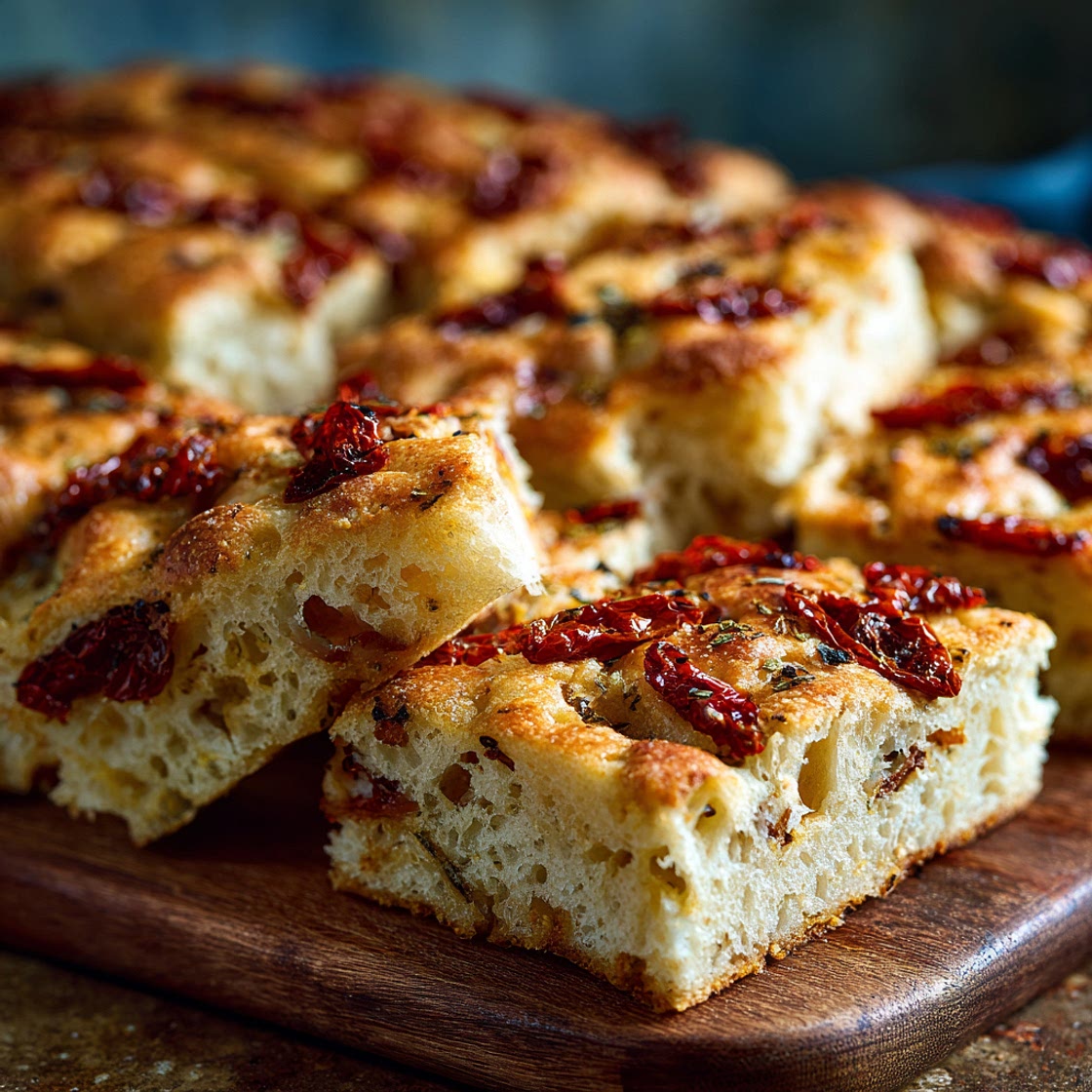 Sun-Dried Tomato Focaccia