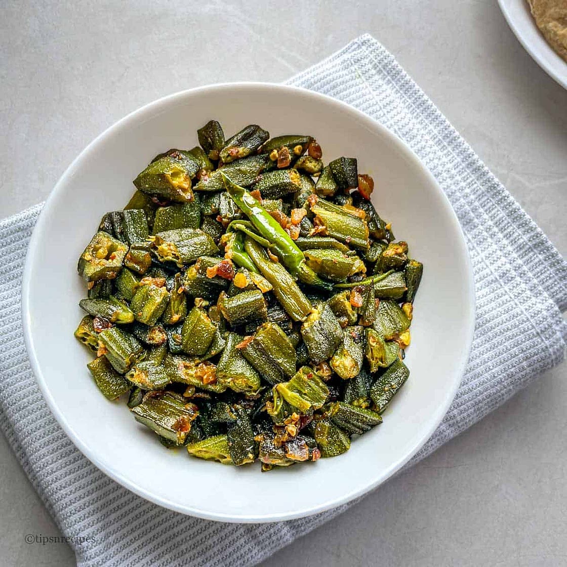 Frozen Okra with Onions (Quick & Delicious Stir Fry)