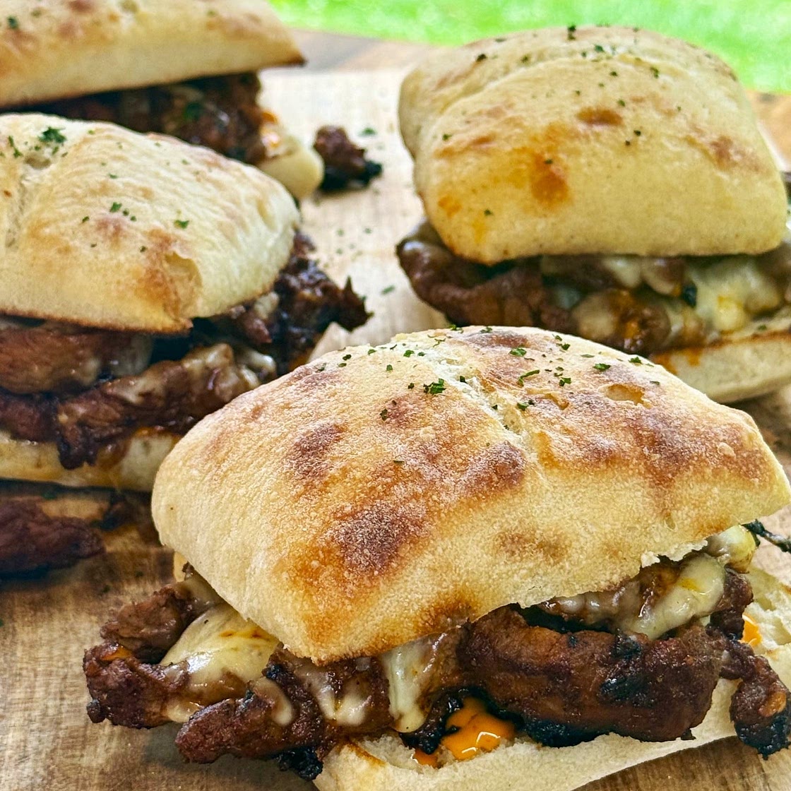 Blackstone Korean Steak Sandwiches