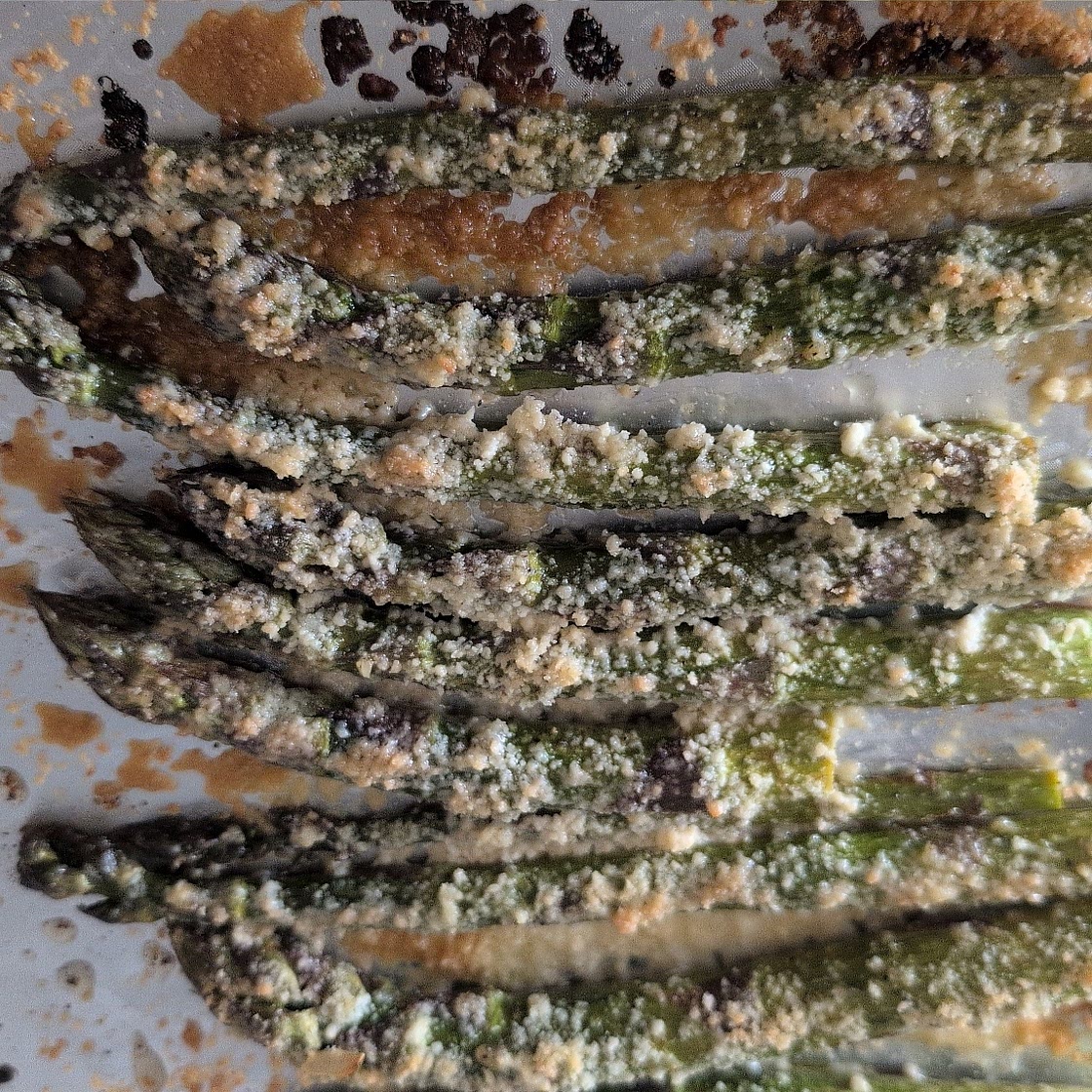 Baked Asparagus With Parmesan