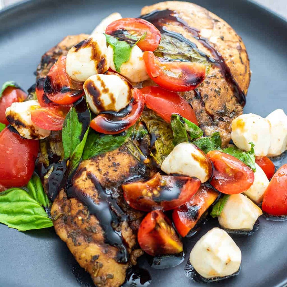 Sous Vide Chicken Breast (Caprese)