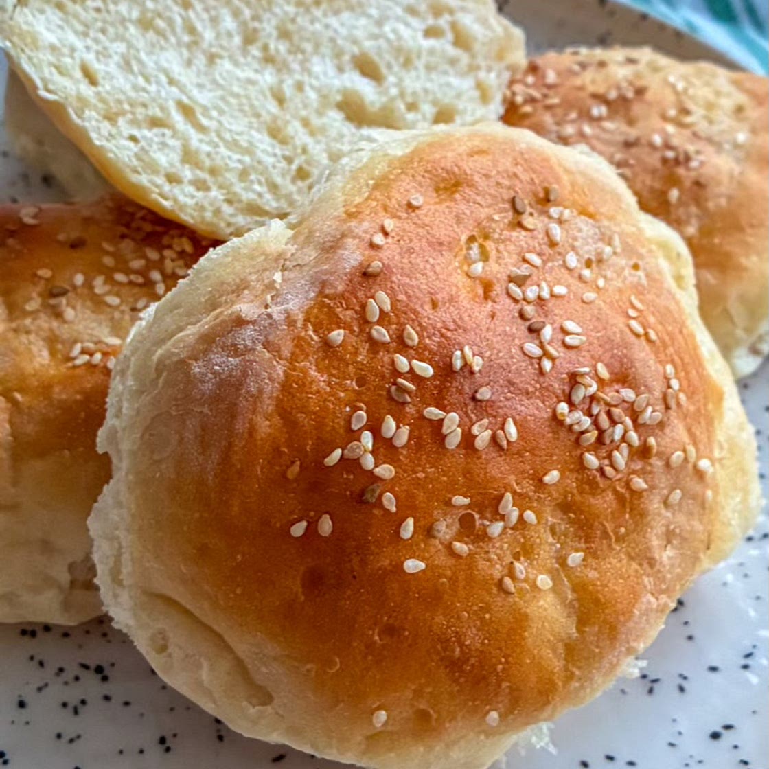 Kefir Yogurt Burger Buns