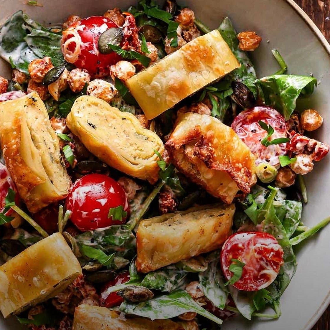 Maultaschen Salat 
