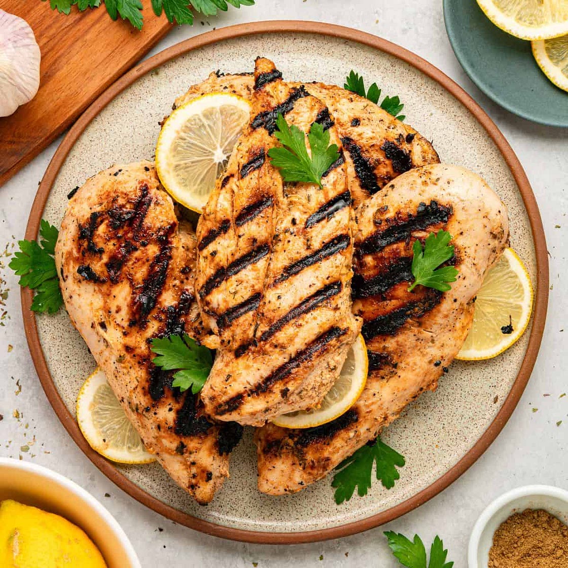 Greek Chicken With Yogurt Marinade