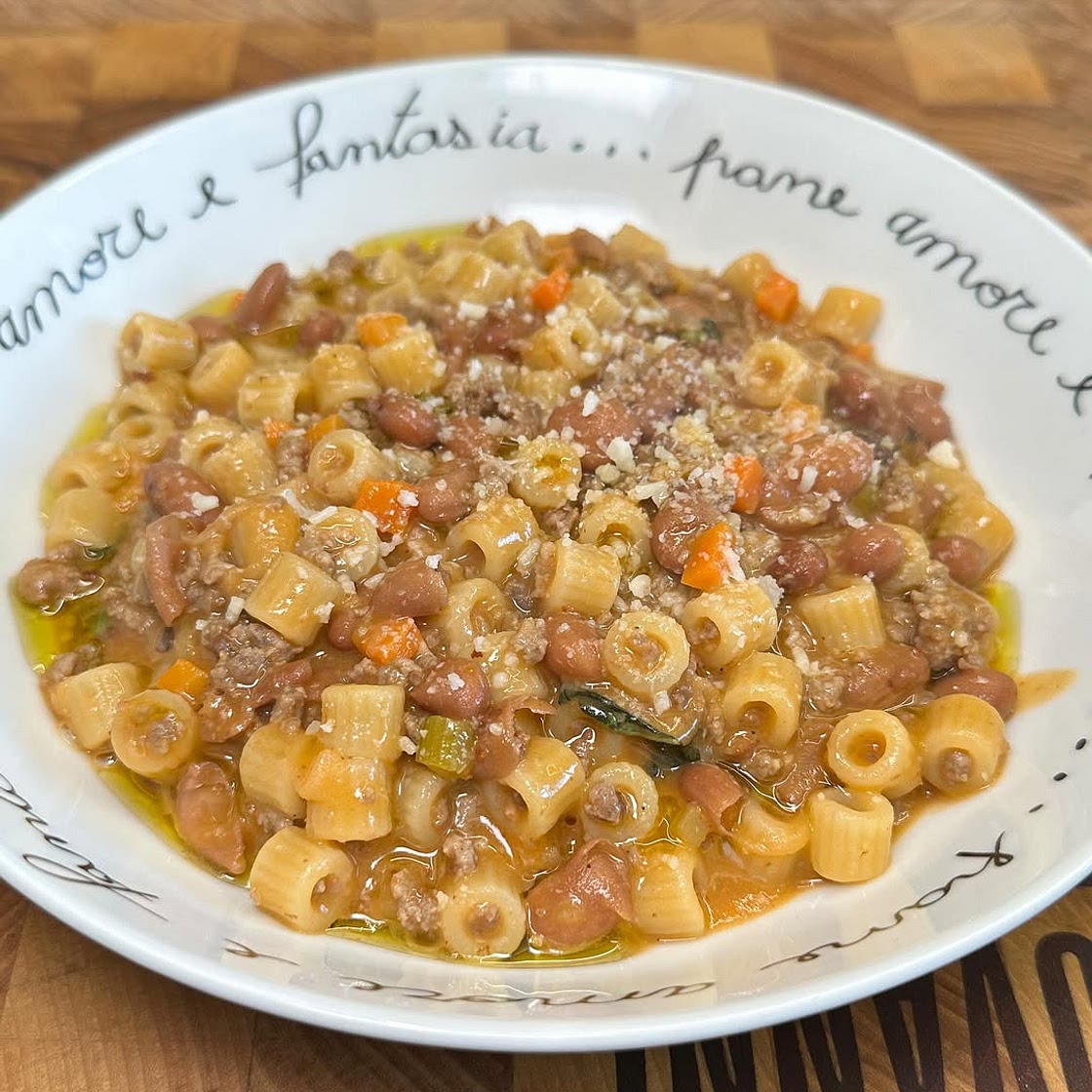 TUBETTI ALLA MESSICANA con fagioli
