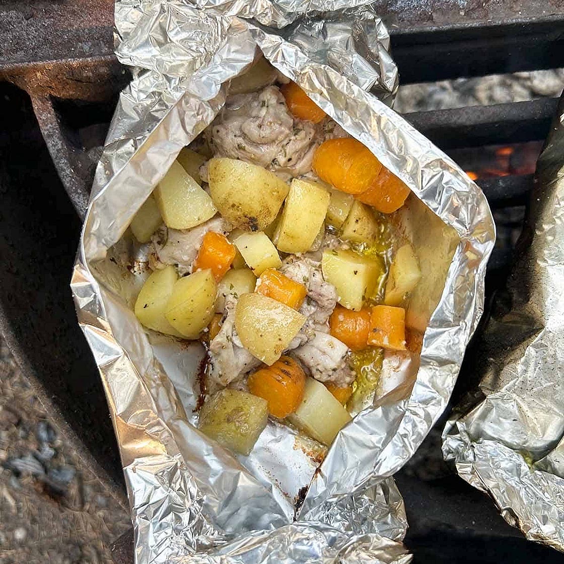 Aluminum Foil Dinner