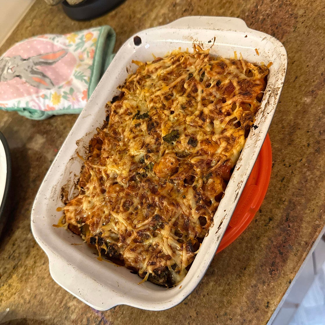 Spicy “Chicken” Pasta 