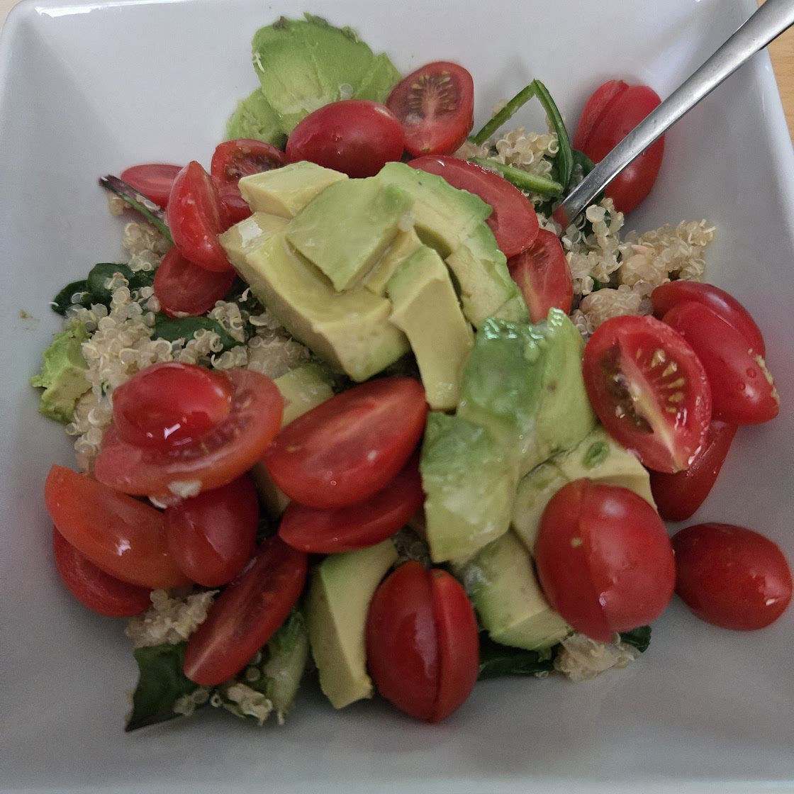 Savory Quinoa breakfast bowl