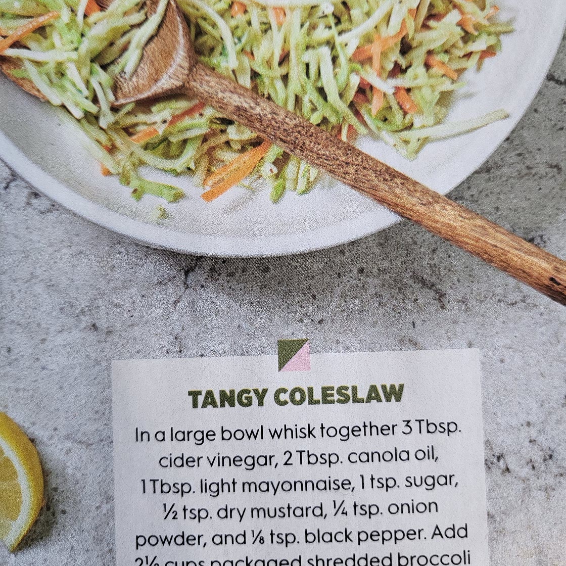 Tangy Coleslaw