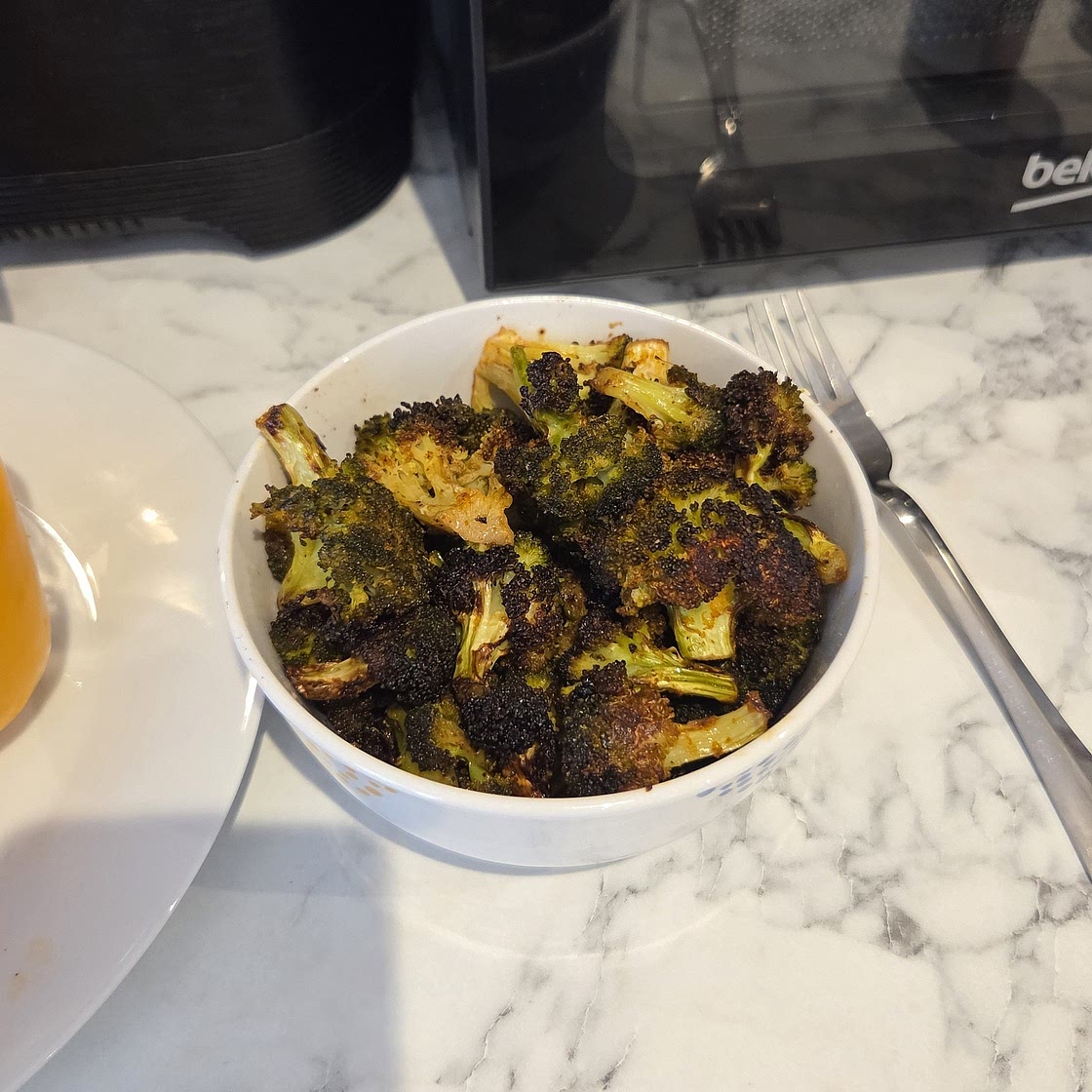 Roasted Garlic Lemon Broccoli