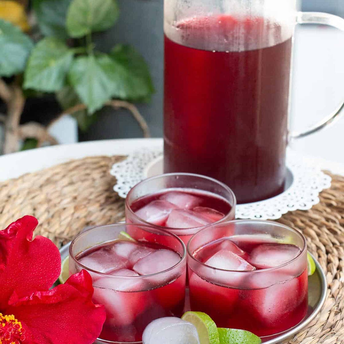 Hibiscus Agua Fresca (Agua de Jamaica)