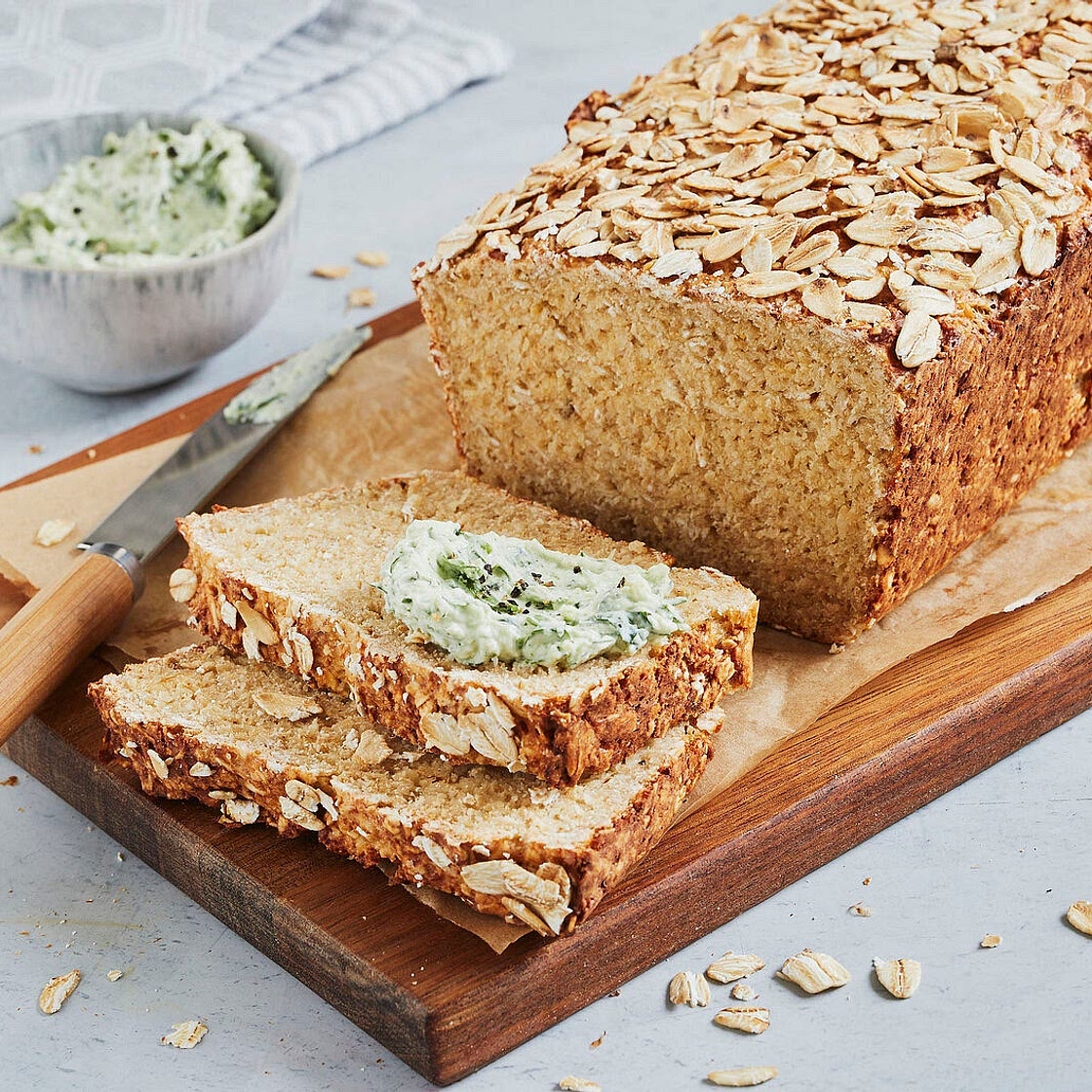 Haferflocken Brot 