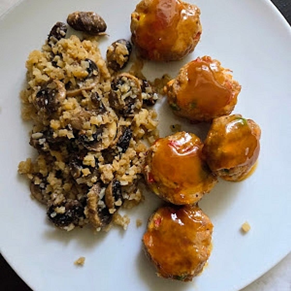 Sweet Potato Chicken Meatballs