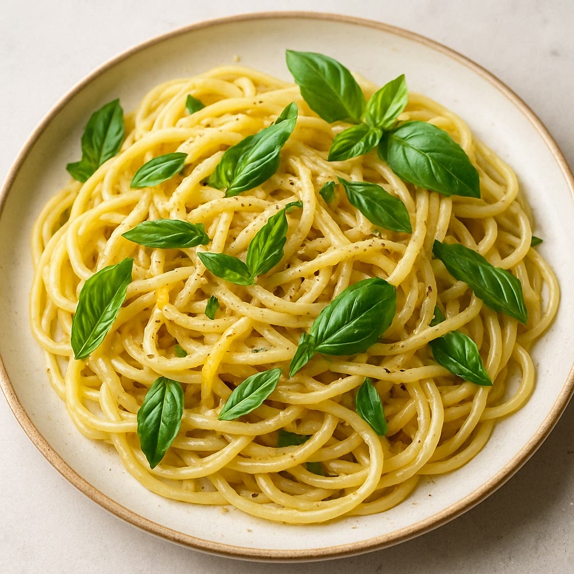 Lemon Basil Pasta