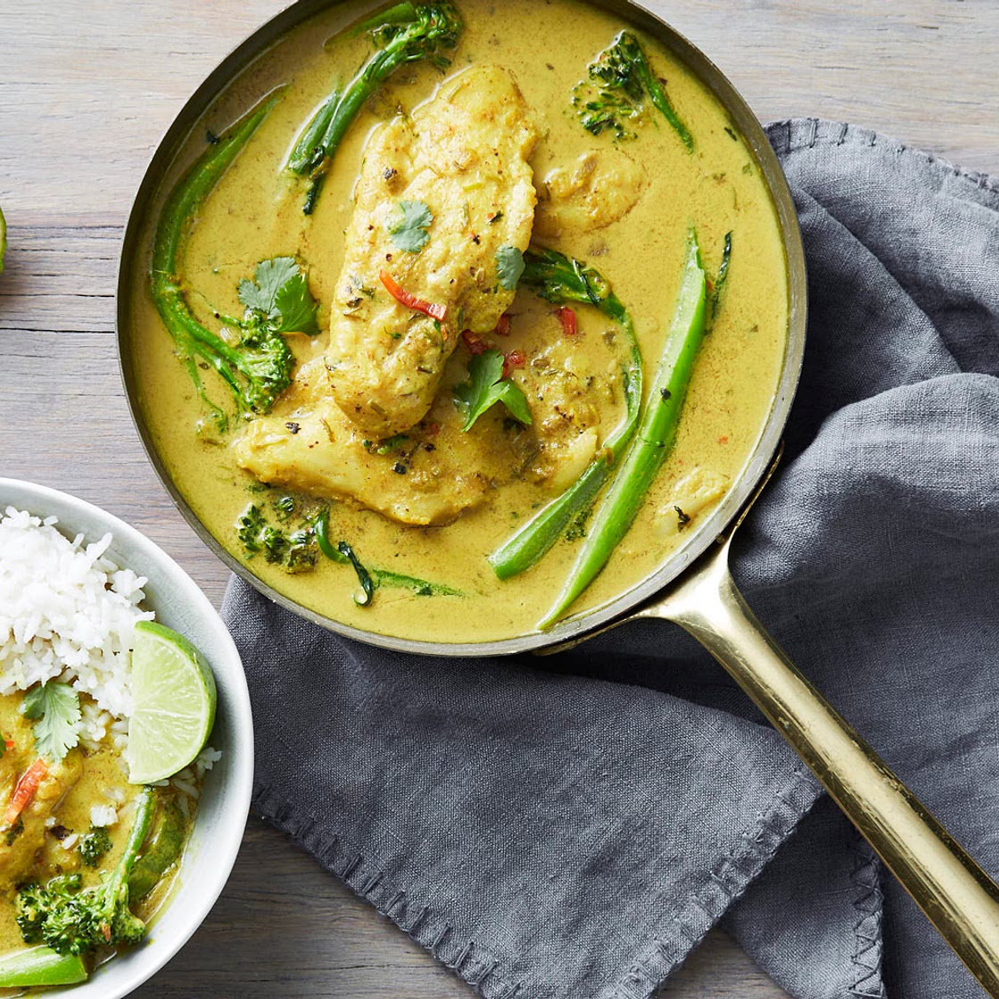 Anti-Inflammatory Coconut Fish Curry