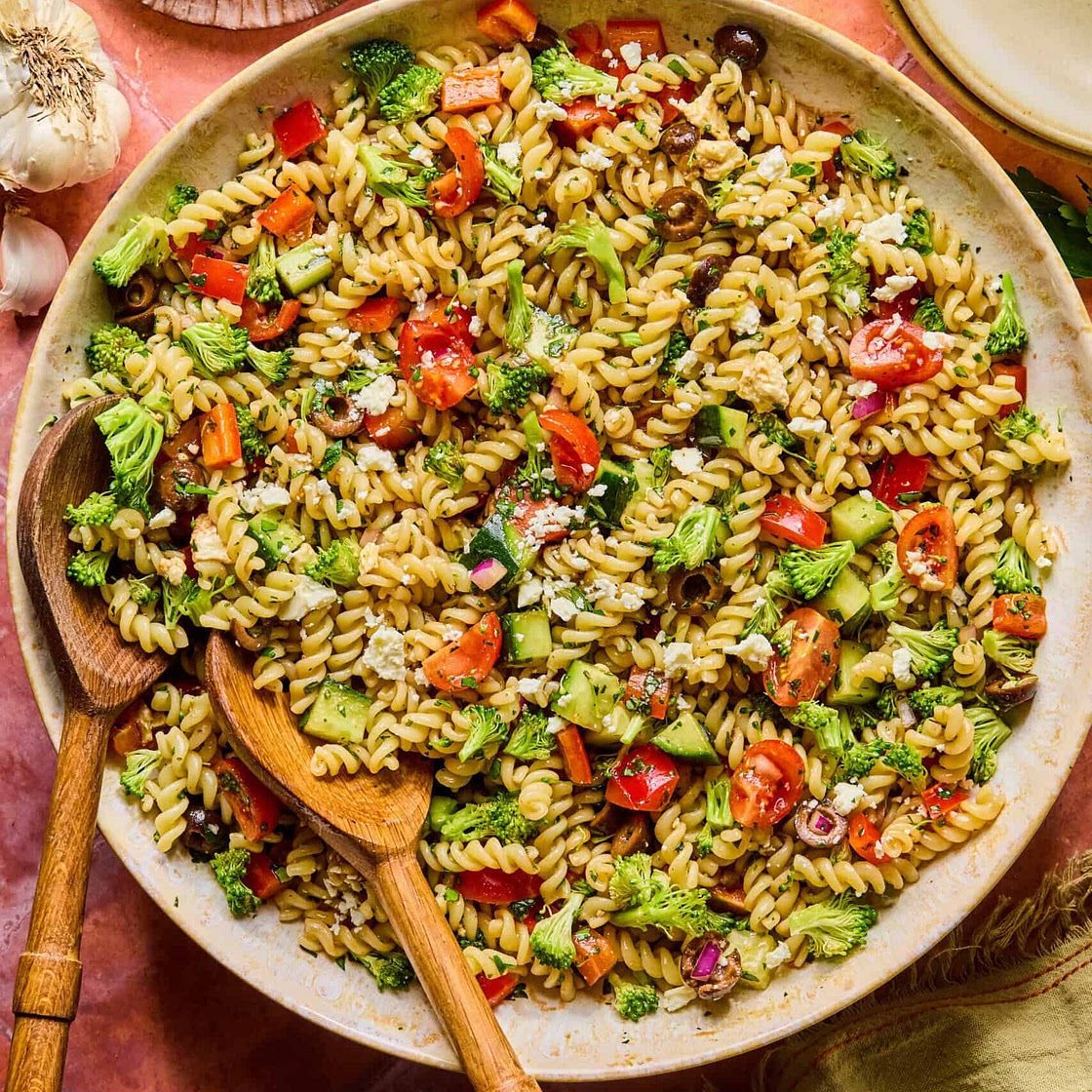 High Protein Pasta Salad
