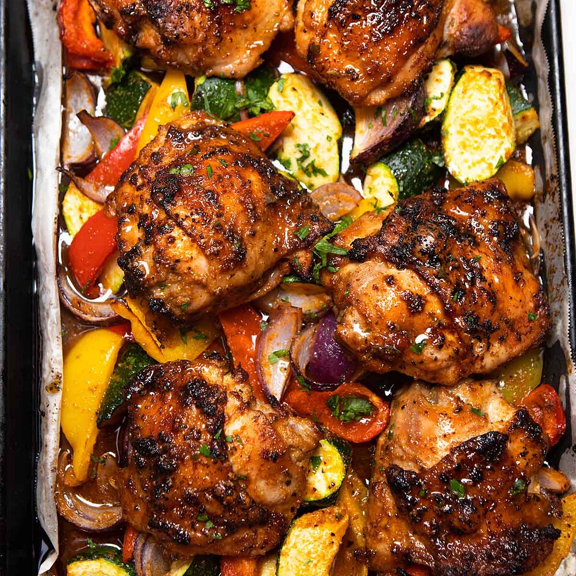 Sheet Pan Chicken and Veggies
