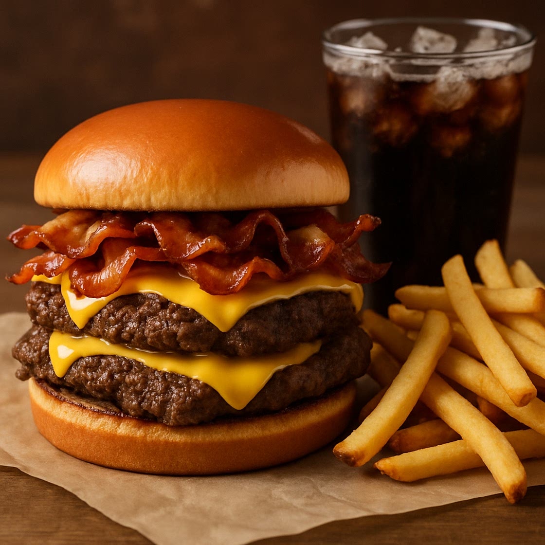 Wendy’s Double Baconator Dupe