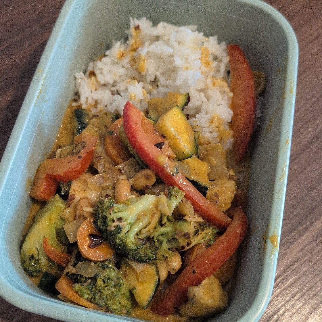 Thai Peanut Curry with Chicken