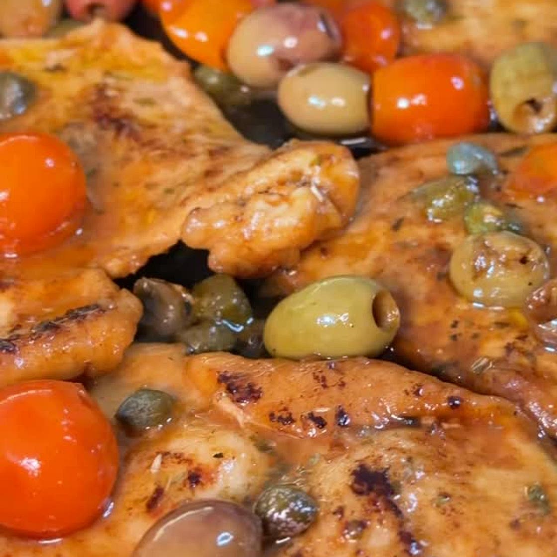 Petto di pollo alla mediterranea 🍅🍗
