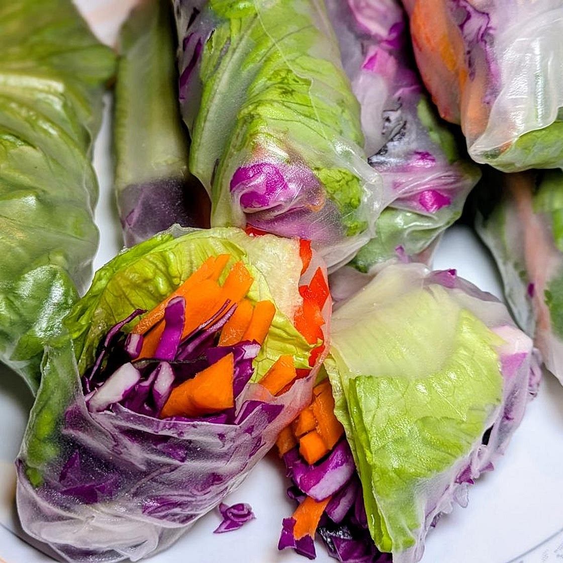 Fresh Veggie Spring Rolls