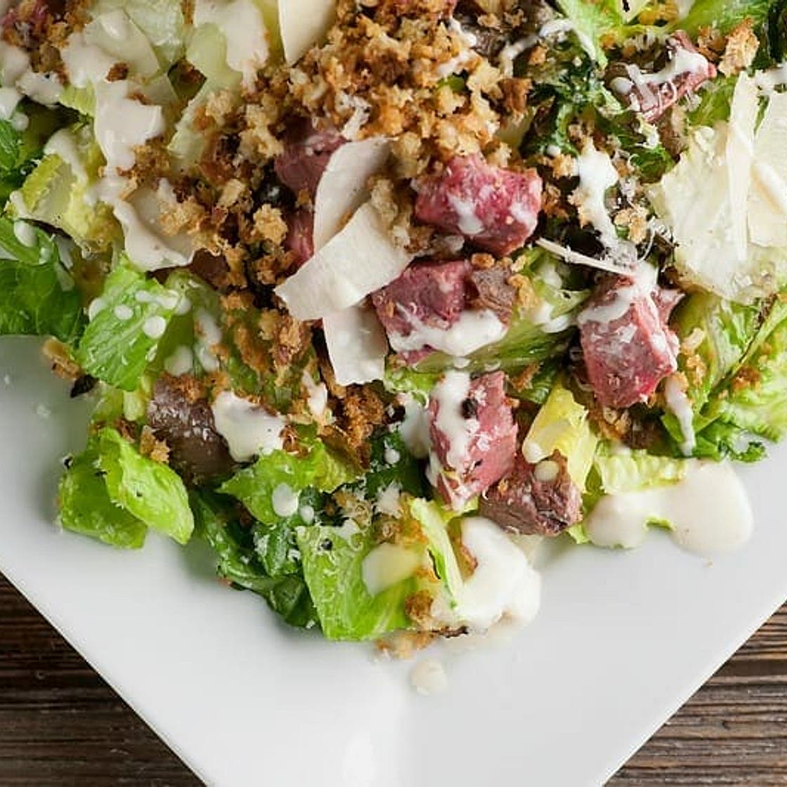 The Best Steak Caesar Salad Ever. Really