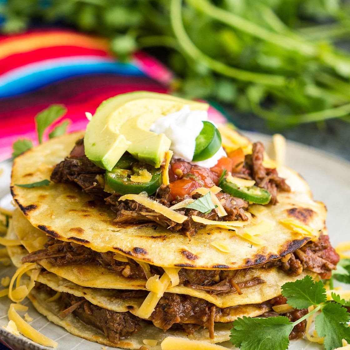 BEEF BIRRIA STACK