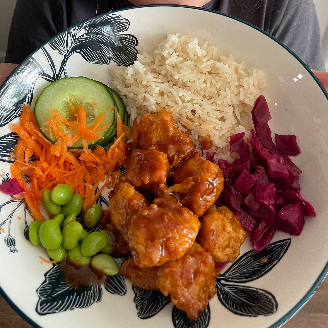 Chicken Poke Bowl