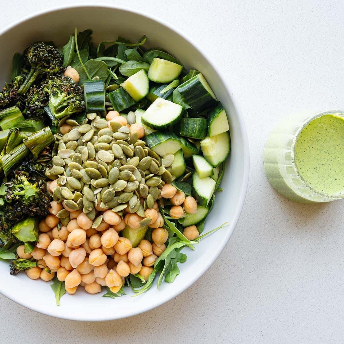 Green Goddess Arugula Salad