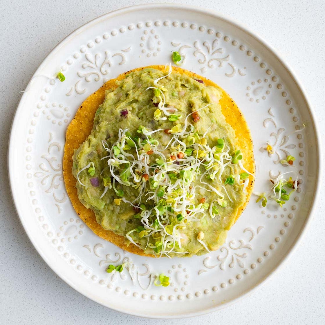 White Bean Tostadas