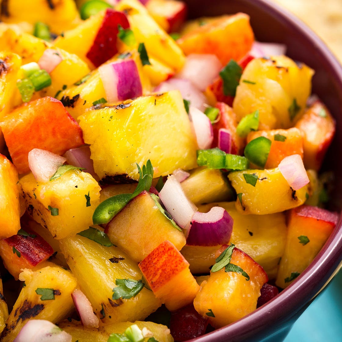 Grilled Pineapple Salsa