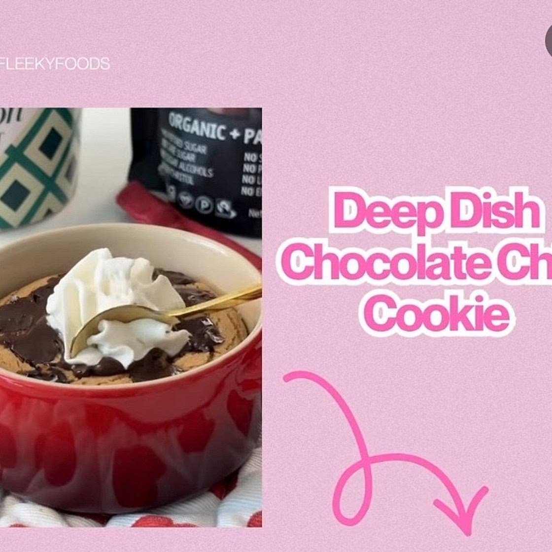 Single serve Deep dish cookie 