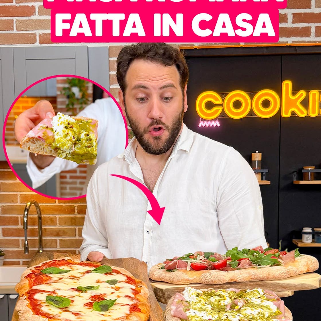La ricetta PINSA ROMANA fatta in casa! 😋 Il nostro Elpidio ci svela i segreti per averla super leggera e croccante 😍 Tu come la farciresti? 🤤 👉INGREDIENTI: Per l’impasto: 1kg di farina per pinsa 750ml di acqua fredda 7g di lievito di bi