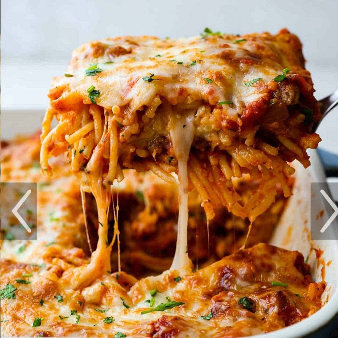 Creamy Mediterranean Million Dollar Spaghetti for 2