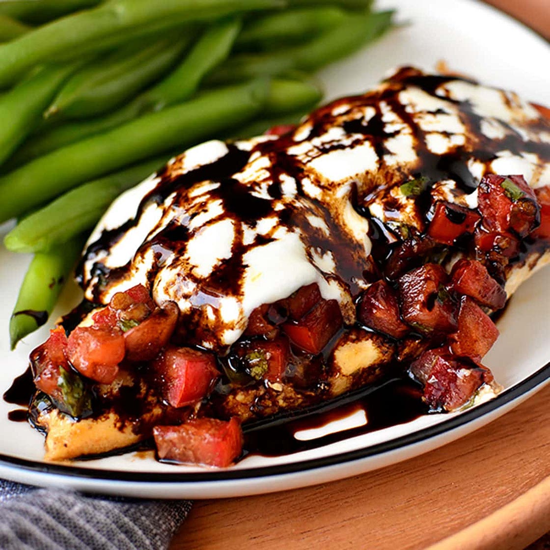 Mozzarella Bruschetta Chicken