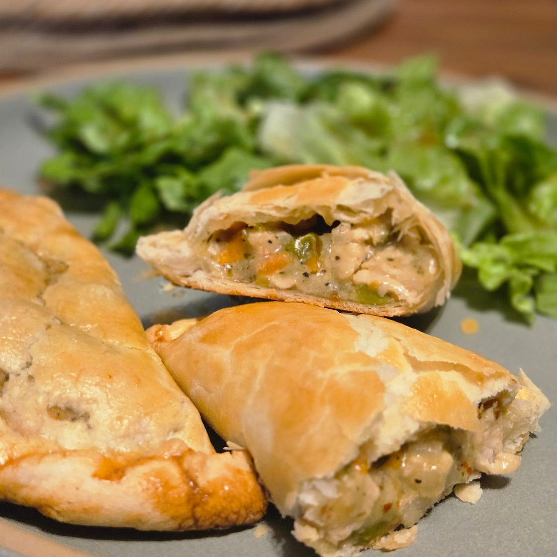 Chicken Pot Pie Empanadas