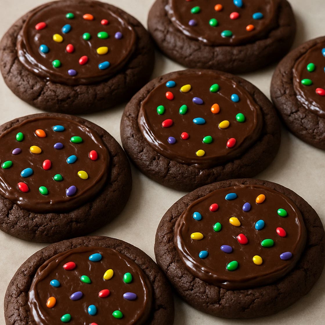 Cosmic Brownie Cookies