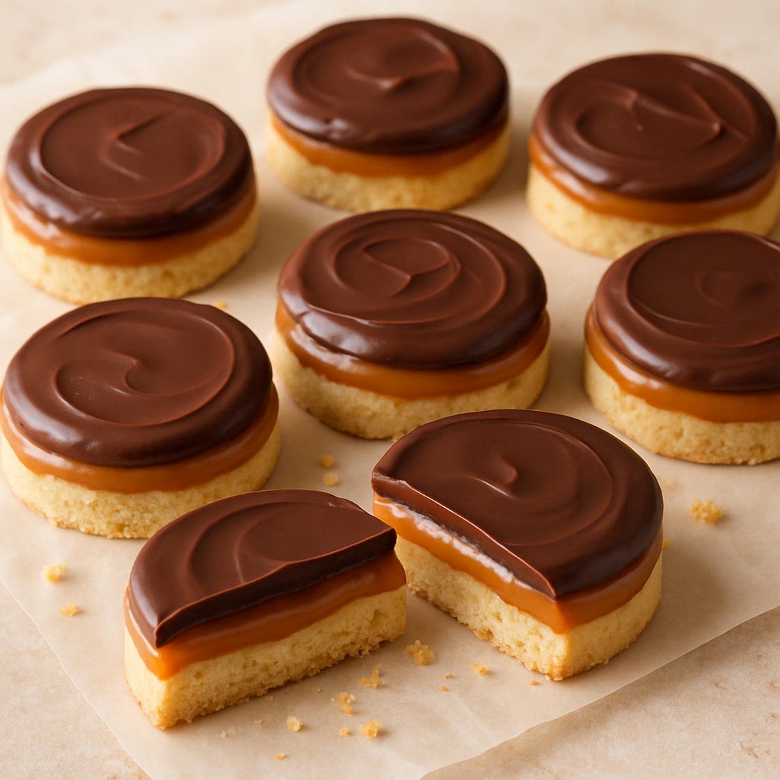 Twix Cookies
