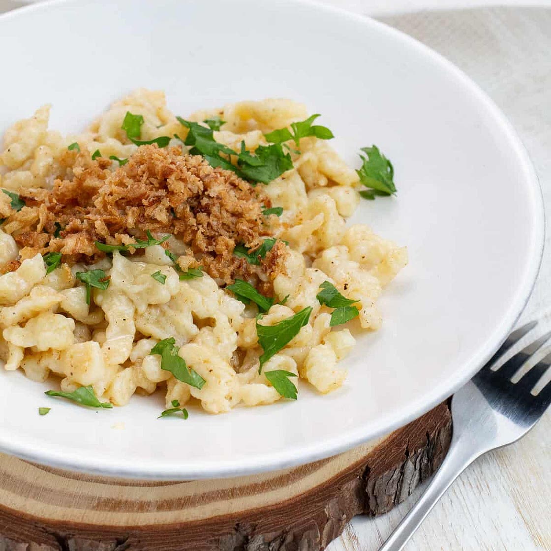 Homemade Spätzle (Two Ways)