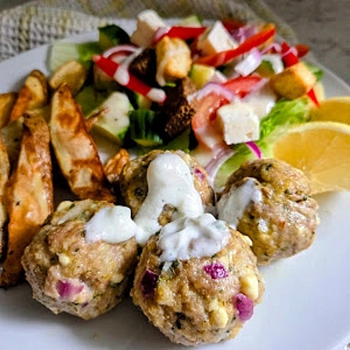 Greek Style Meatballs