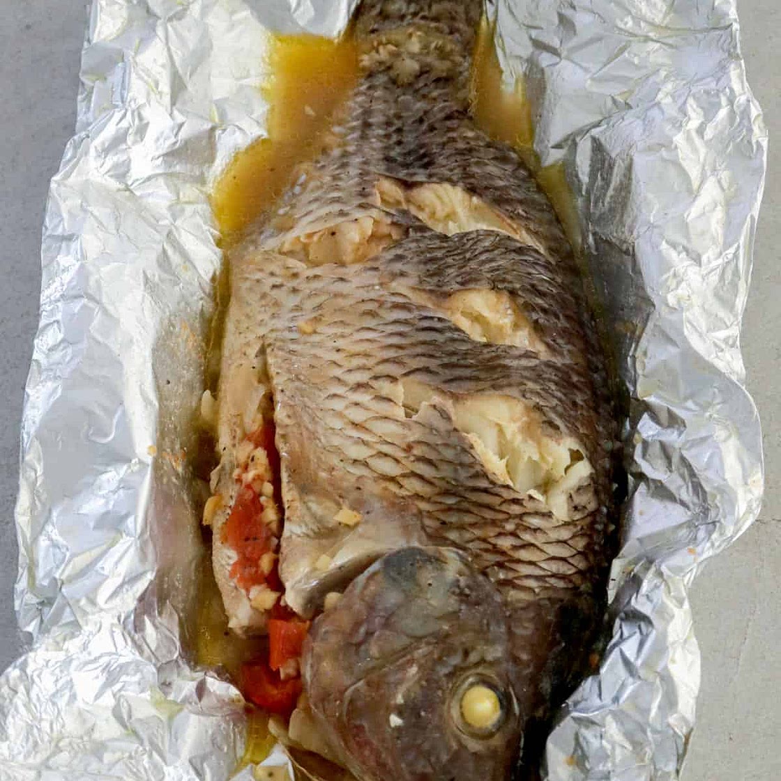 Pinaputok na Tilapia