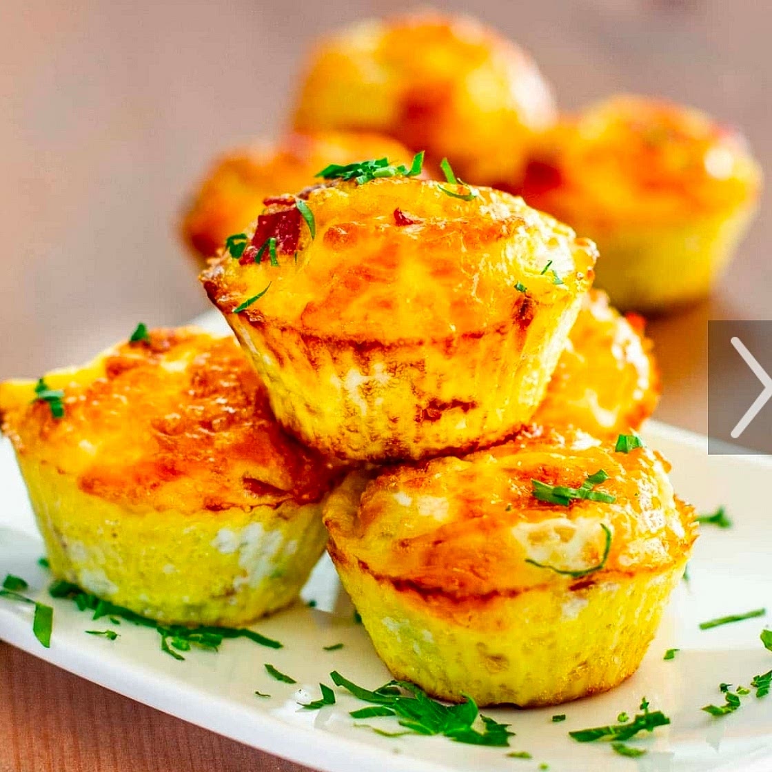 Egg muffins - high protein low fat
